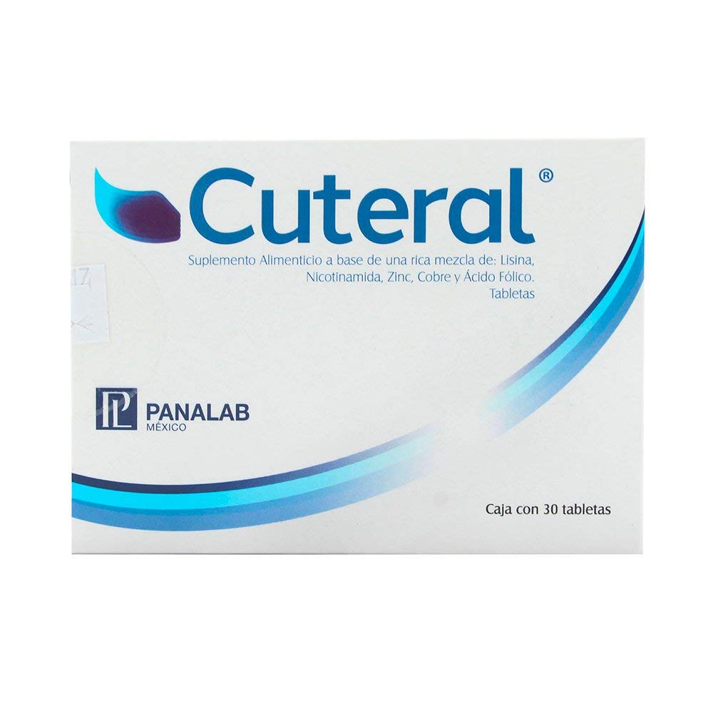 Tabletas PANALAB Cuteral Sup Alim 30 Unidades