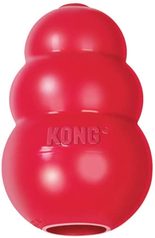 Kong - Juguete cl sico para perro, color rojo, extragrande (2 unidades)