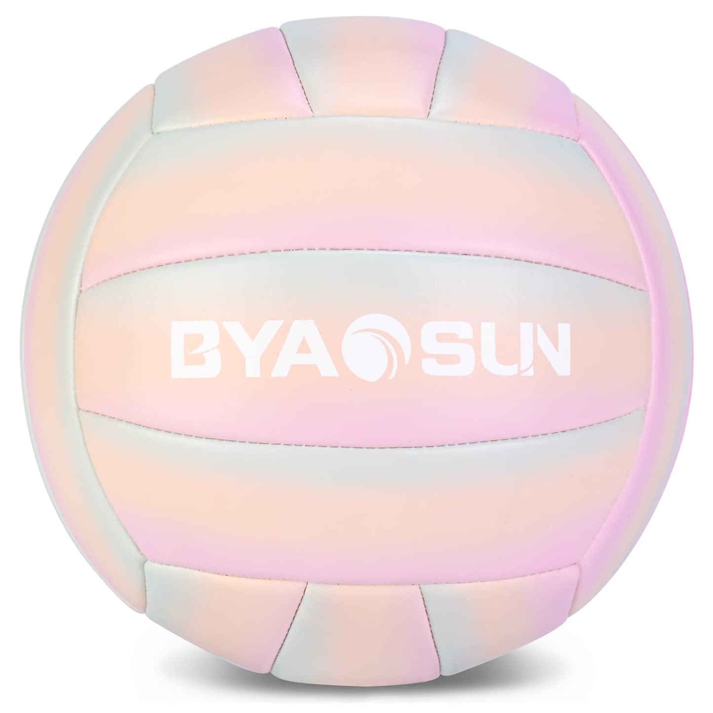 BYAOSUN - Voleibol suave oficial impermeable para playa en interiores y exteriores, talla 5, voleibol de entrenamiento para principiantes, adolescentes y adultos
