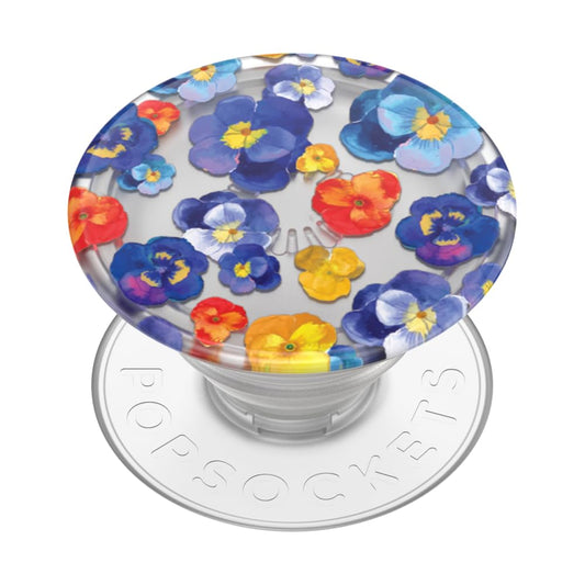 Empuñadura para Teléfono PopSockets Plantcore Pansy Raid con Soporte Expandible