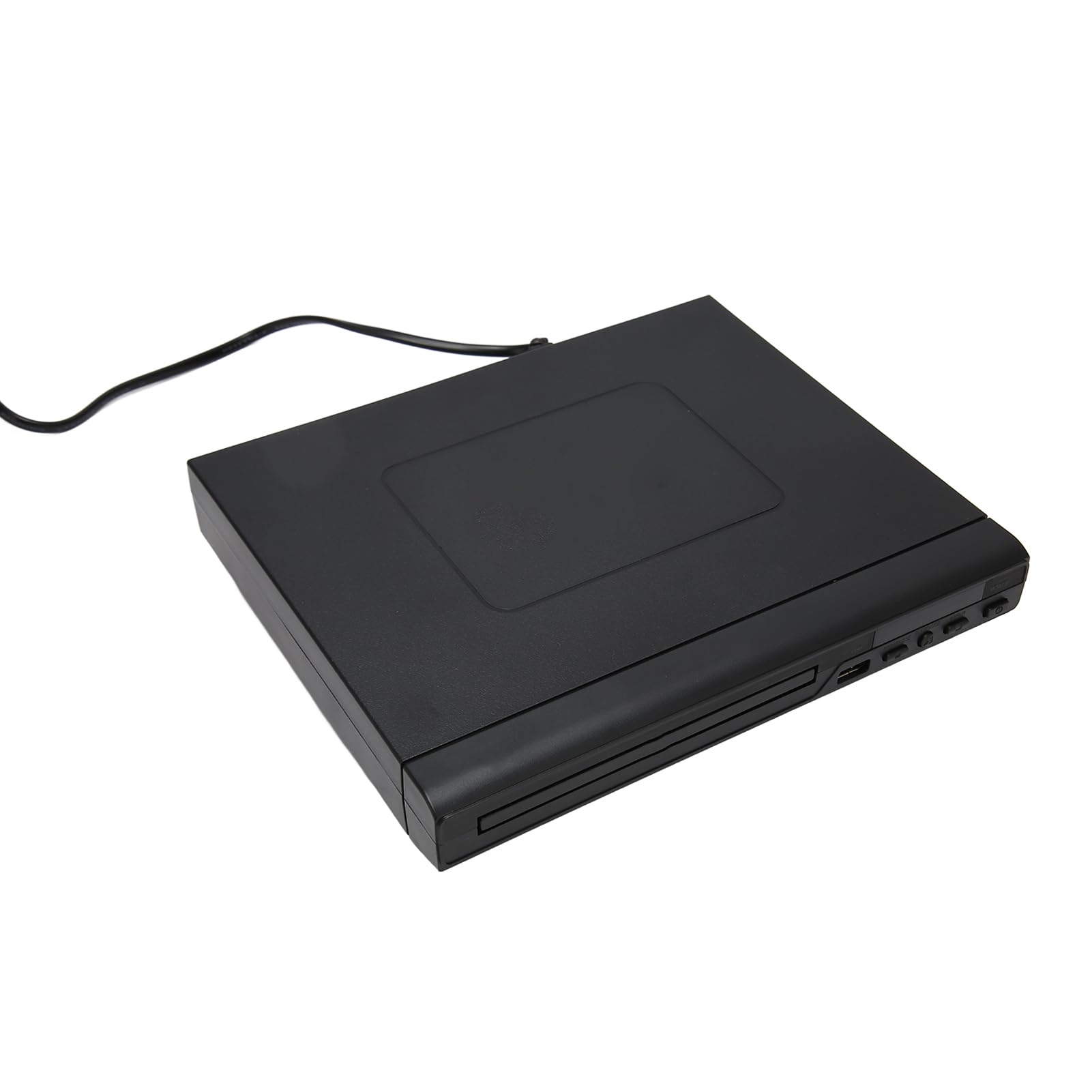 BAOK Reproductor de CD DVD, Interfaz USB 2.0 Plug and Play Mini Reproductor de DVD 110‑240V para el Hogar para TV (Enchufe de EE. UU.)