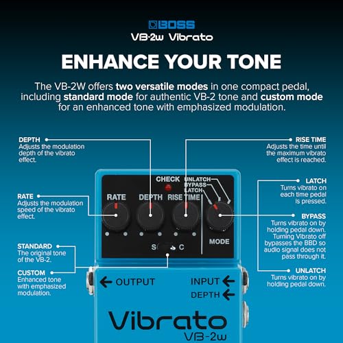 BOSS VB-2W Pedal, Azul