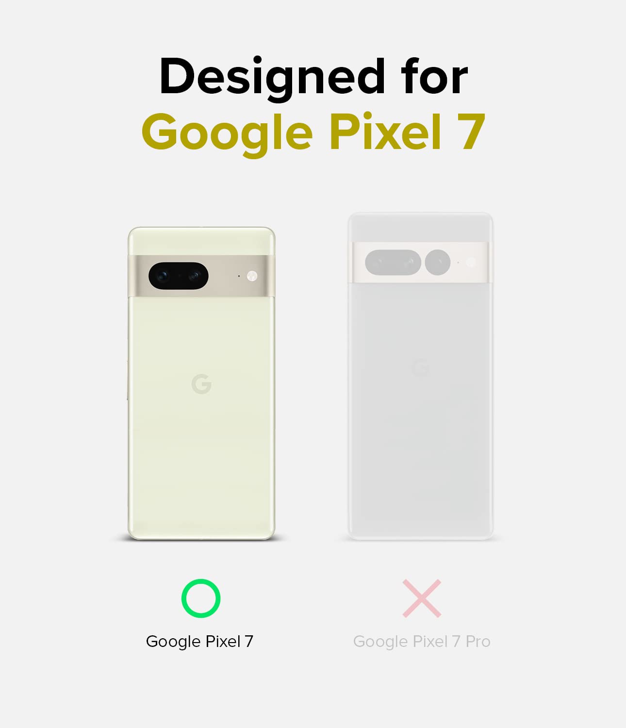 Funda Ringke Fusion Matte Transparente Anti Huella para Google Pixel 7 5G