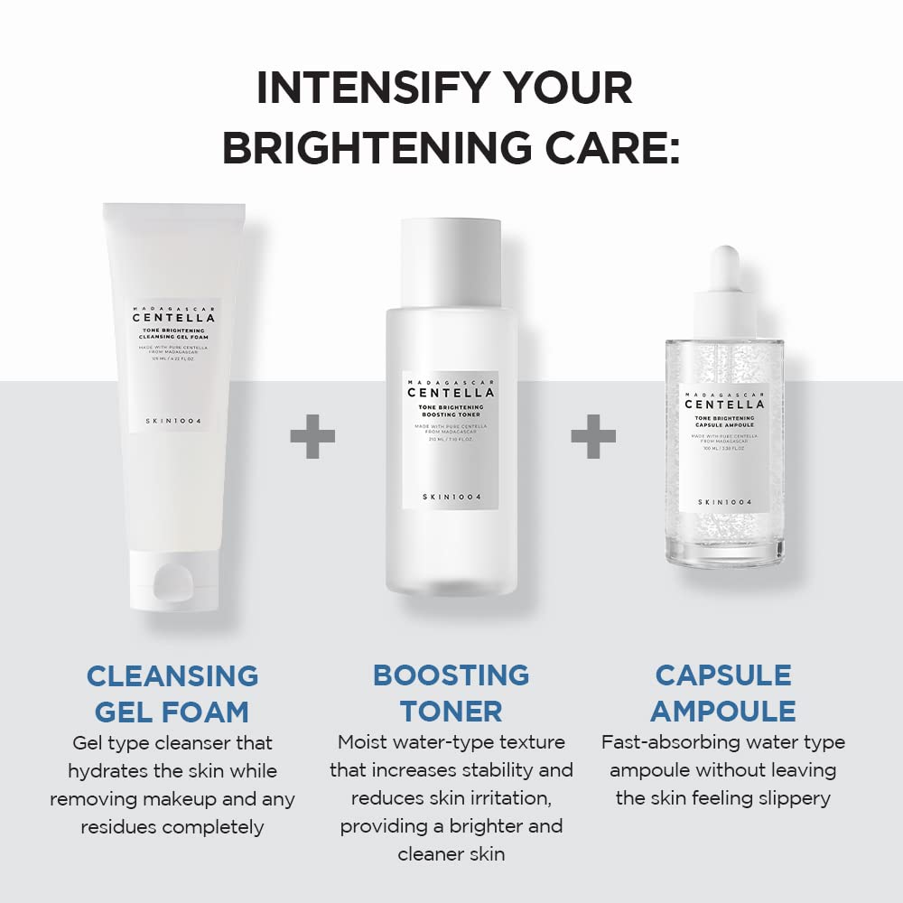 SKIN1004 Bordative Madagascar Centella Tone Brightening Capsule Ampoule (Sérum Aclarante)