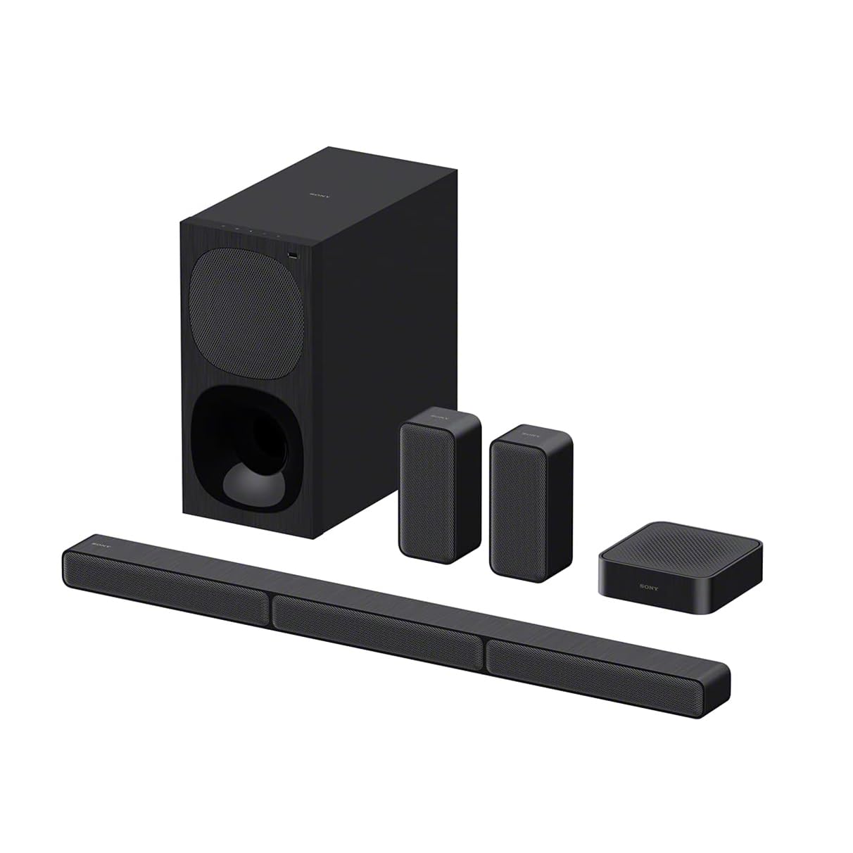 Sony HT-S40R Sistema de barra de sonido de cine en casa de 5.1 canales (reacondicionado)
