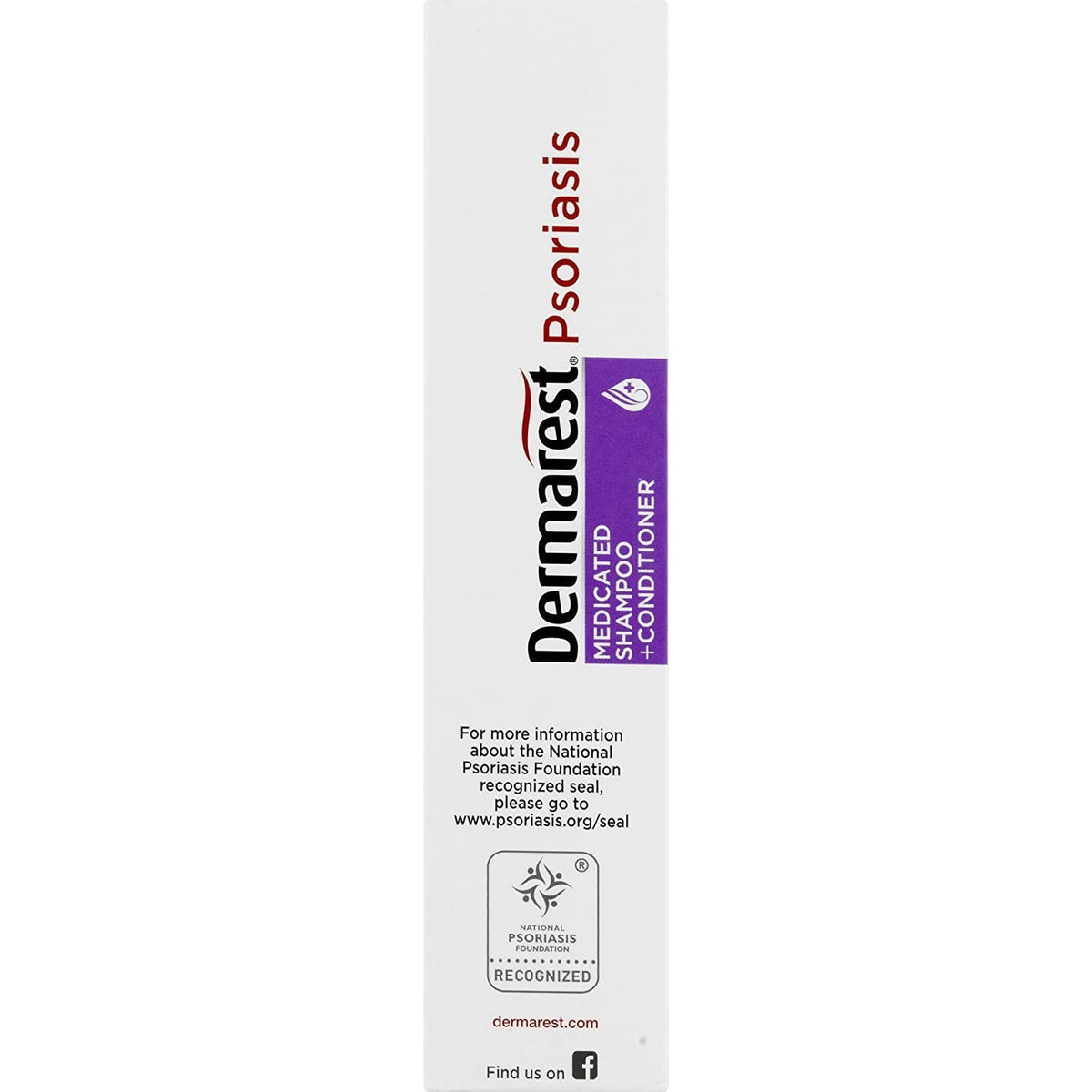 Dermarest Psoriasis Medicated Shampoo Plus Acondicionador | El embalaje puede variar | 8 oz | 1 unidad