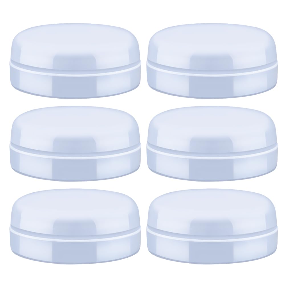 Tapas de viaje Maymom compatibles con biberones Avent; la tapa reemplaza el aro roscado y el disco de sellado de biberones Avent Natural; compatibles con biberones Avent Anti-Colic de polipropileno, biberones de vidrio Avent, biberones Avent PP, repuesto