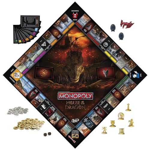 Juego de Mesa Monopoly House of The Dragon Edición Exclusiva Amazon