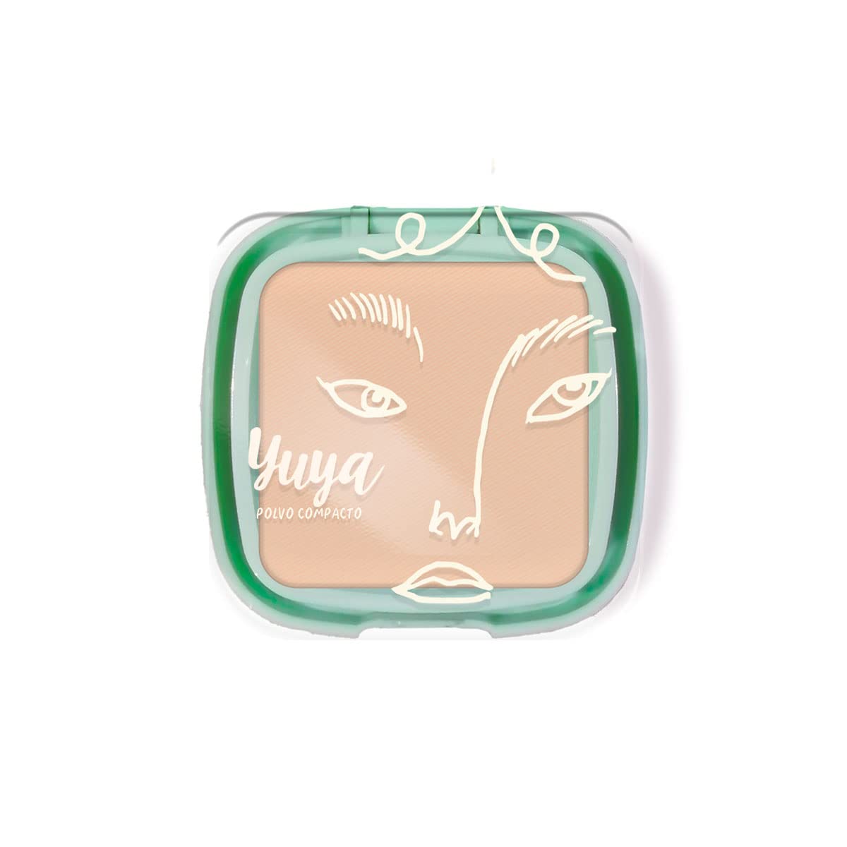 Yuya Polvo compacto matificante PC08, 12g