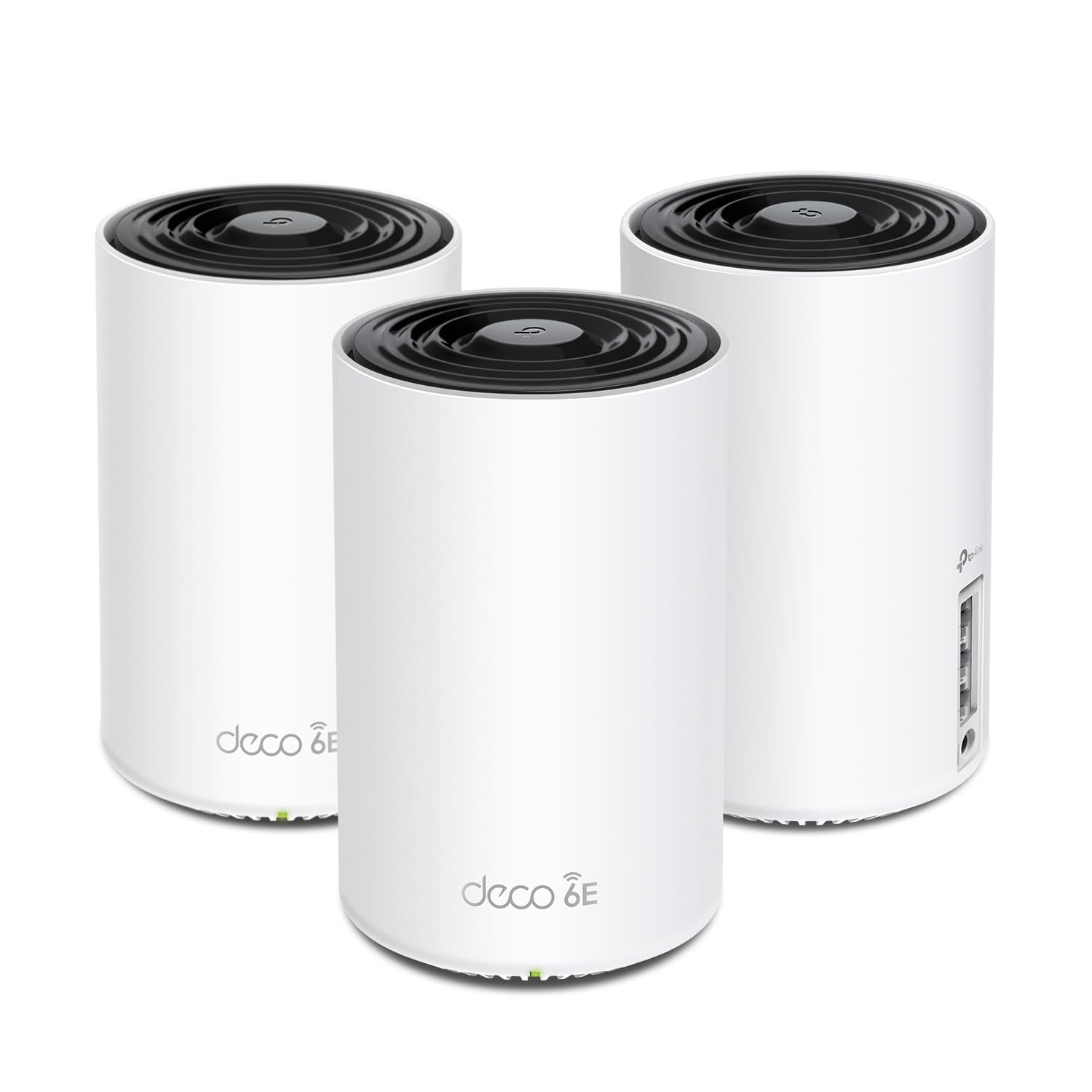 TP-Link Deco WiFi 6E Mesh AXE5400 para Todo el hogar, Nueva Banda de 6GHz, Baja latencia sin interferencia, AI Driven Mesh Que reemplazan los Extensores de Rango con el Deco XE75(3-Pack)