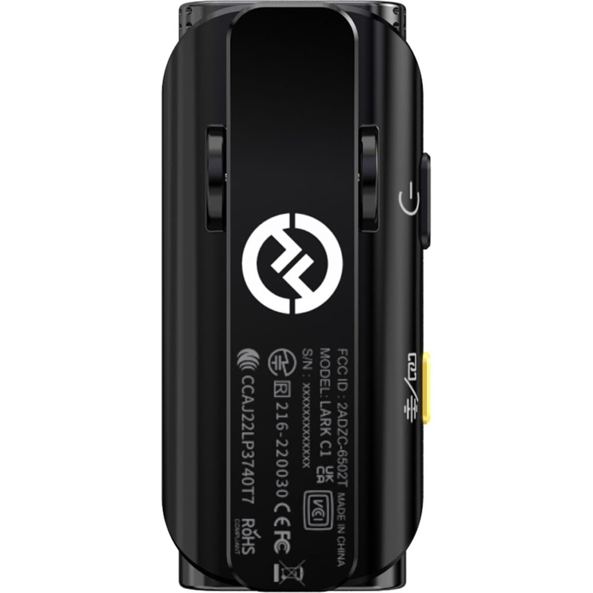 Sistema de Micrófono Inalámbrico Hollyland Lark C1 Duo Negro con USB-C para Dispositivos Móviles para Android