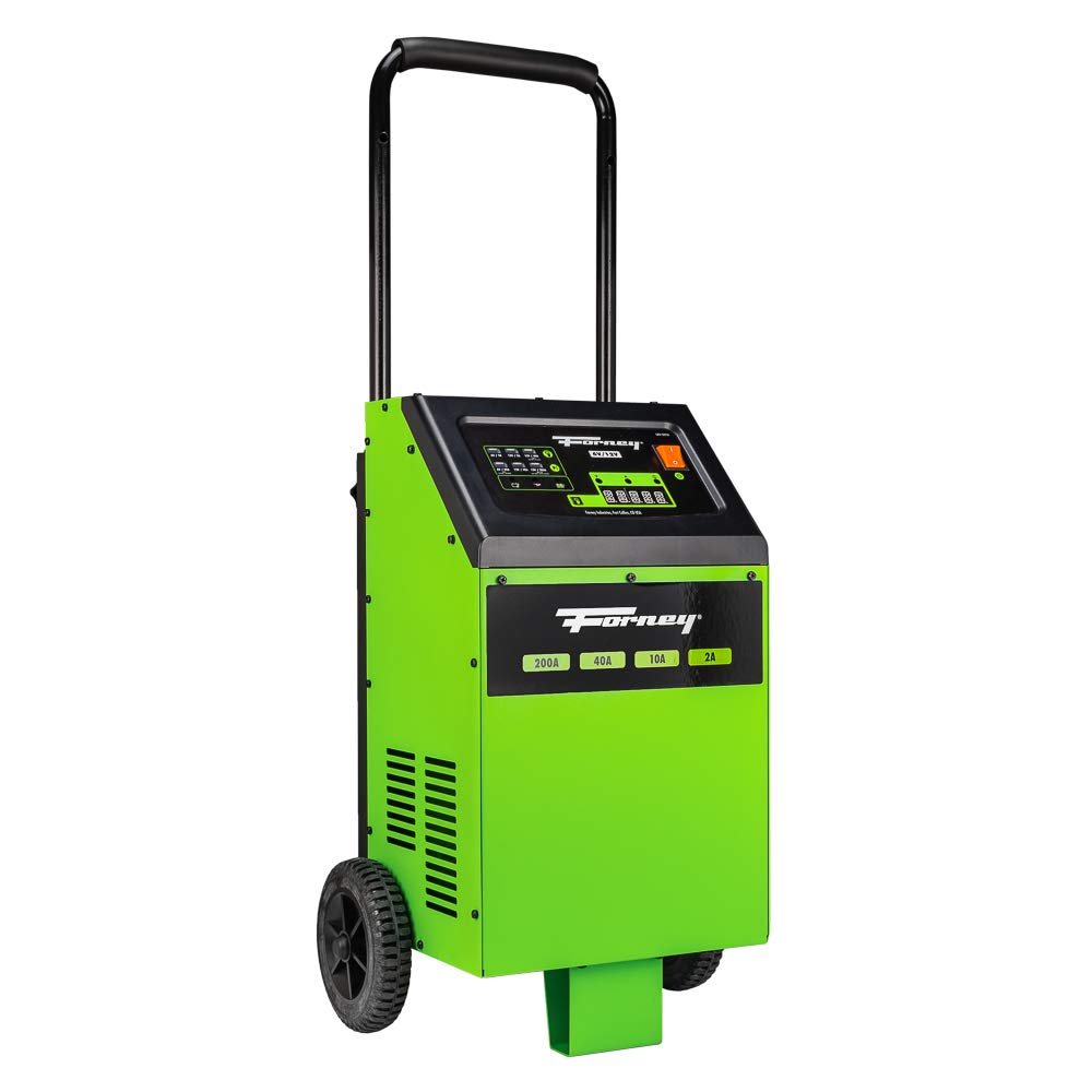 Forney 52755 Cargador de batería, 6 V 2 A/10 A, 12 V 2 A/10 A/40 A/200 A Motor de Arranque