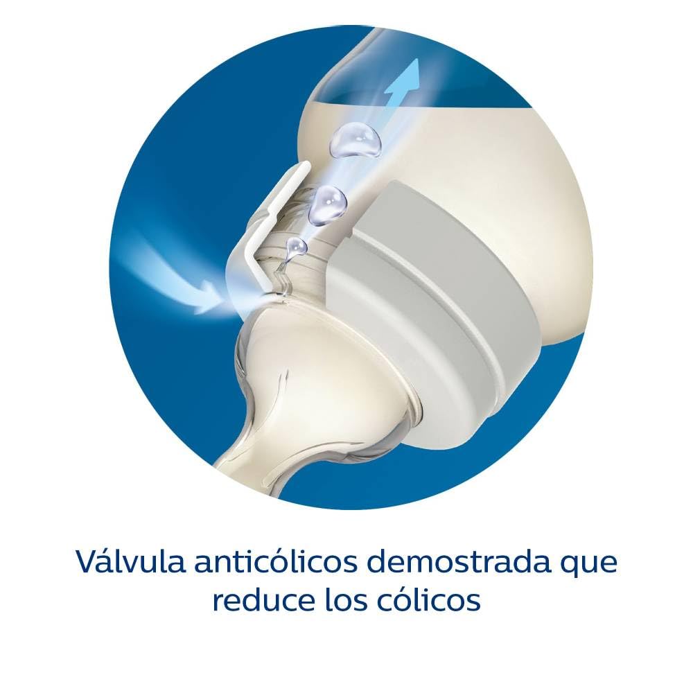 Philips Avent 6704440 Set Primeros Comienzos Anti-colic incluye esterilizador, extractor leche manual y 3 biberones anti cólicos