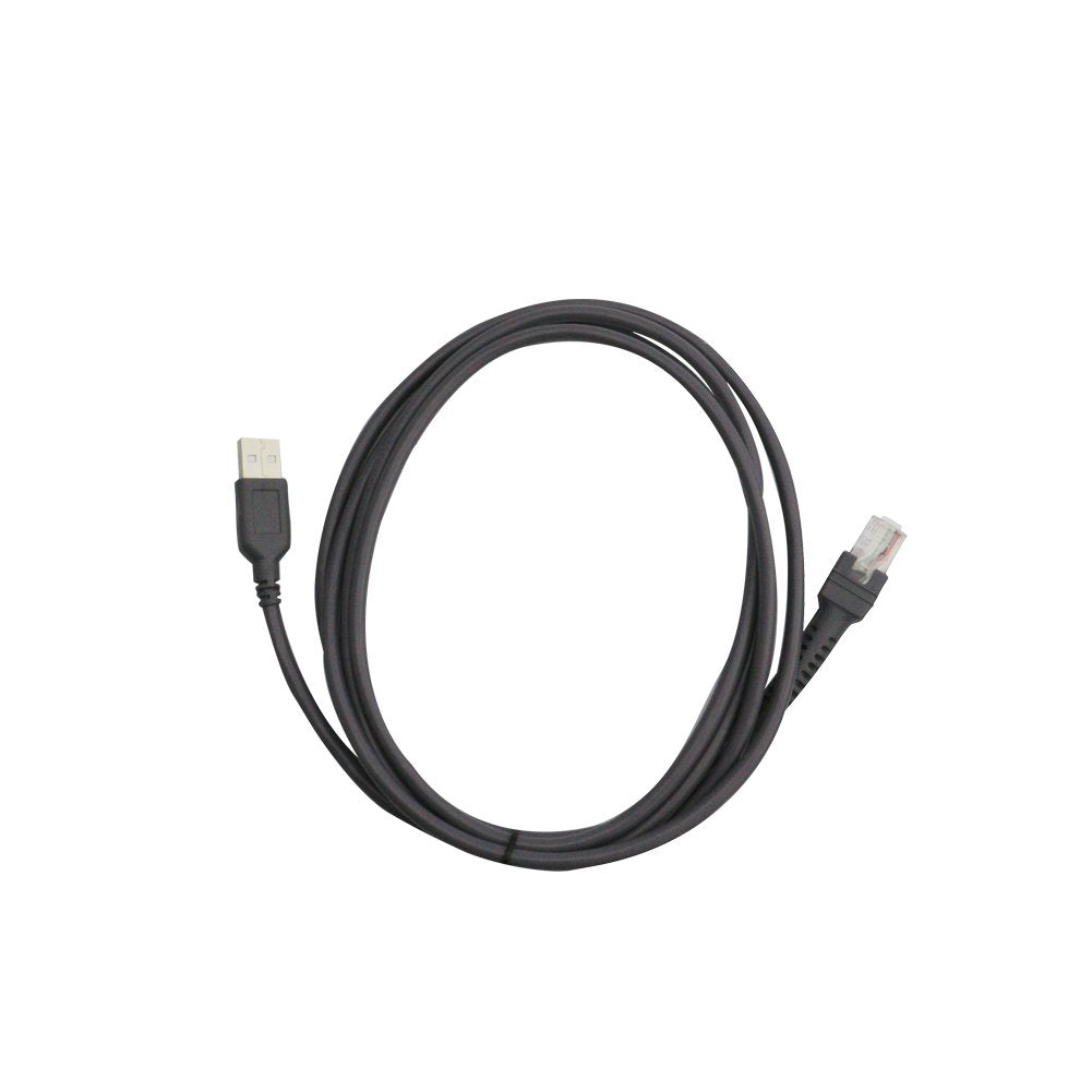 Cables USB Motorola Symbol Negro Paquete de 5 para Escáner de Código de Barras