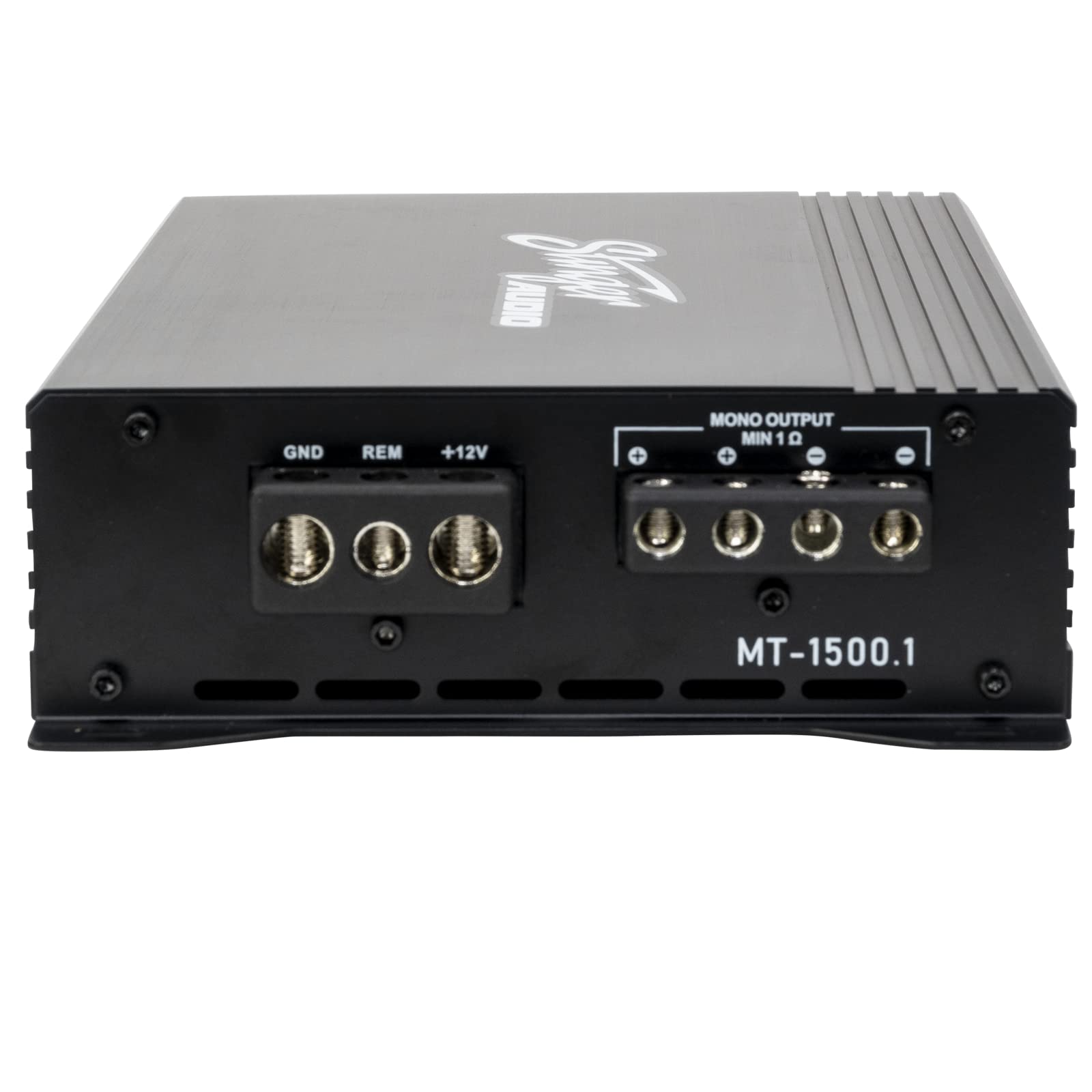 Amplificador de Audio Monobloque Stinger Negro con Control Remoto de Graves para Coche