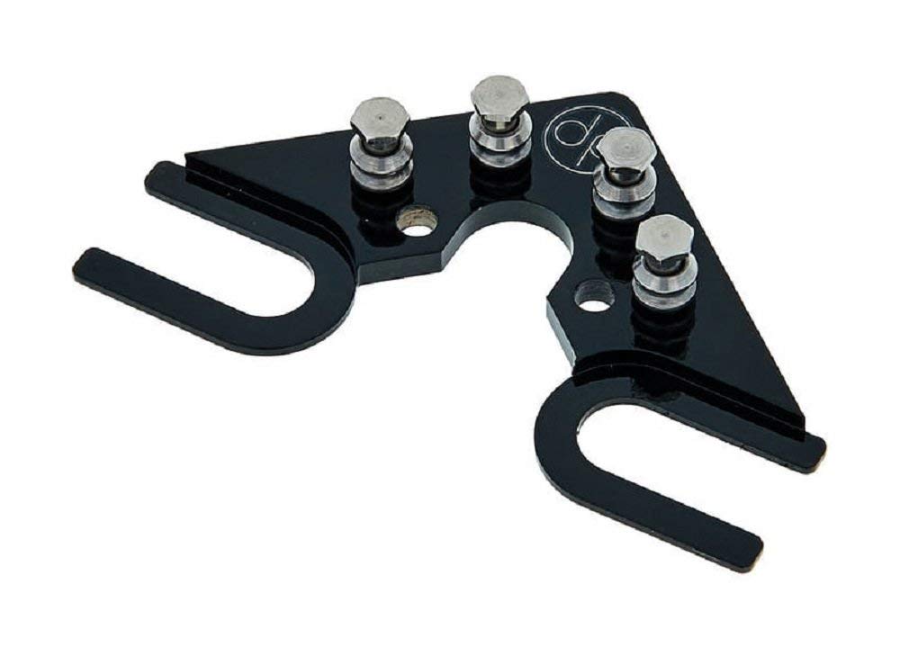 The String Butler V3 Standard (negro y plateado) - Mejor actualización de guitarra para mejorar la estabilidad de afinación