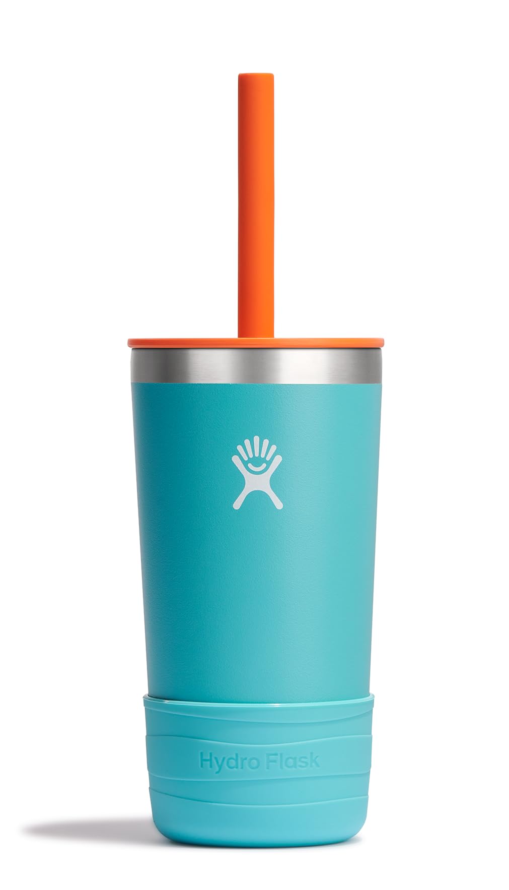 Hydro Flask - Vaso para niños de 12 onzas con pajita y bota