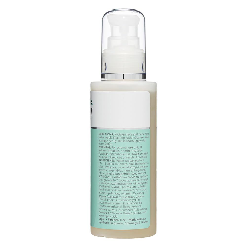 Nutribiotic - Foaming Facial Cleanser, 4.2 oz liquid