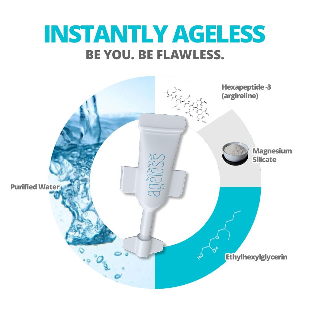 Instantly Ageless Facelift in A Box - 1 Box of 25 Vials