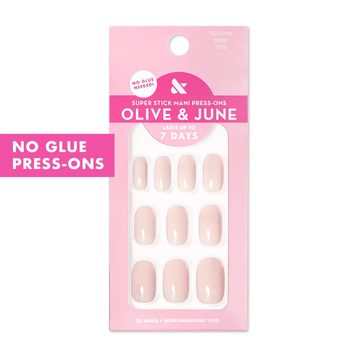 Olive & June U?as Postizas Classic Super Stick Mani