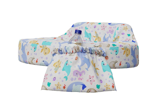 Almohada de Lactancia TheraMart Blanca TM700 que Corrige la Postura