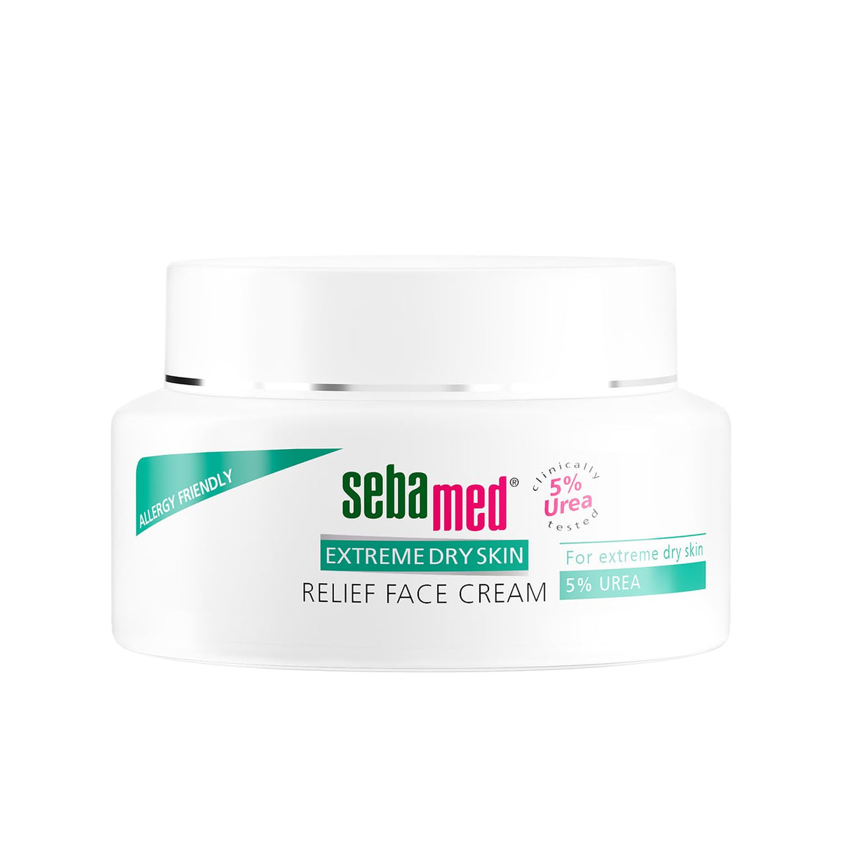 Sebamed Extreme Dry Skin Relief Face Cream 5% Urea. 1.7 oz