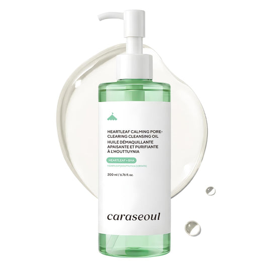 caraseoul Heartleaf Aceite Limpiador Calmante y Desmaquillante (200ml)
