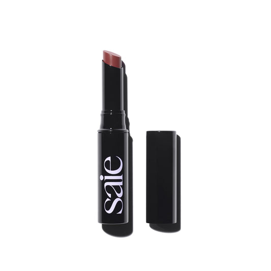 Saie- Lápiz labial mate suave Lip Blur: lápiz labial de larga duración con cobertura hidratante modulable, enriquecido con