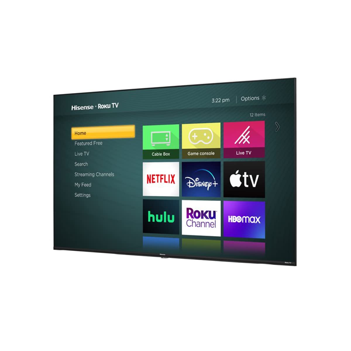 Hisense Television de 65" Class Serie R6 4K 2160p LED Smart TV con Motion Rate 60 Hz Funciona con el Asistente de Google + Soporte Incluido (Sin Bases) 65R6E4 (Reacondicionado)