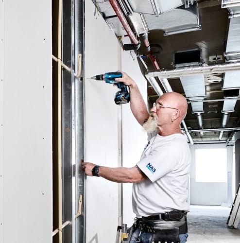 Makita DFS452Z Kit de destornillador de pared de yeso inalámbrico de 1/4 pulgadas con motor sin escobillas