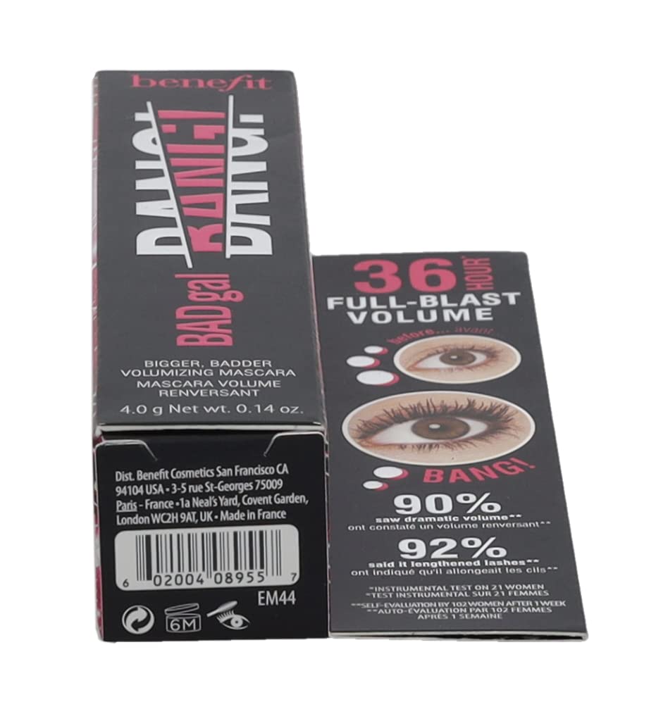 Benefit BADgal Bang! Máscara Voluminizadora 36 Horas Mini Negro