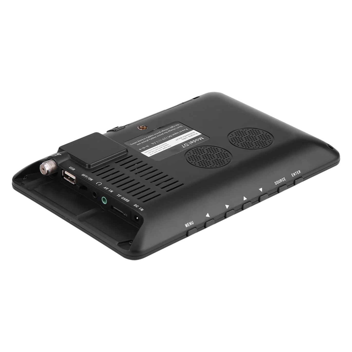 Televisión Digital Portátil ASHATA LCD 7in 1080P estéreo ATSC con Radio FM para Cocina y Automóvil