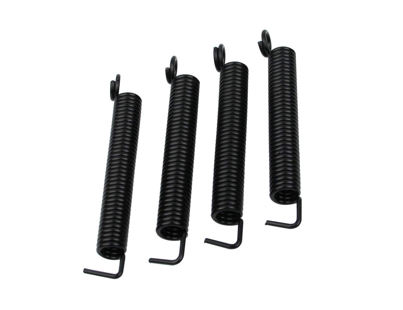 Guyker - Muelles de trémolo silenciosos (juego de 4) para FR Fender Strat ST Stratocaster - Accesorios para instrumentos de puente de guitarra eléctrica, color negro