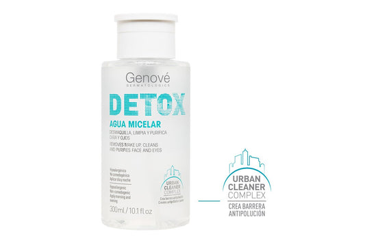 Genové Detox Agua micelar detoxificante, 300 ml