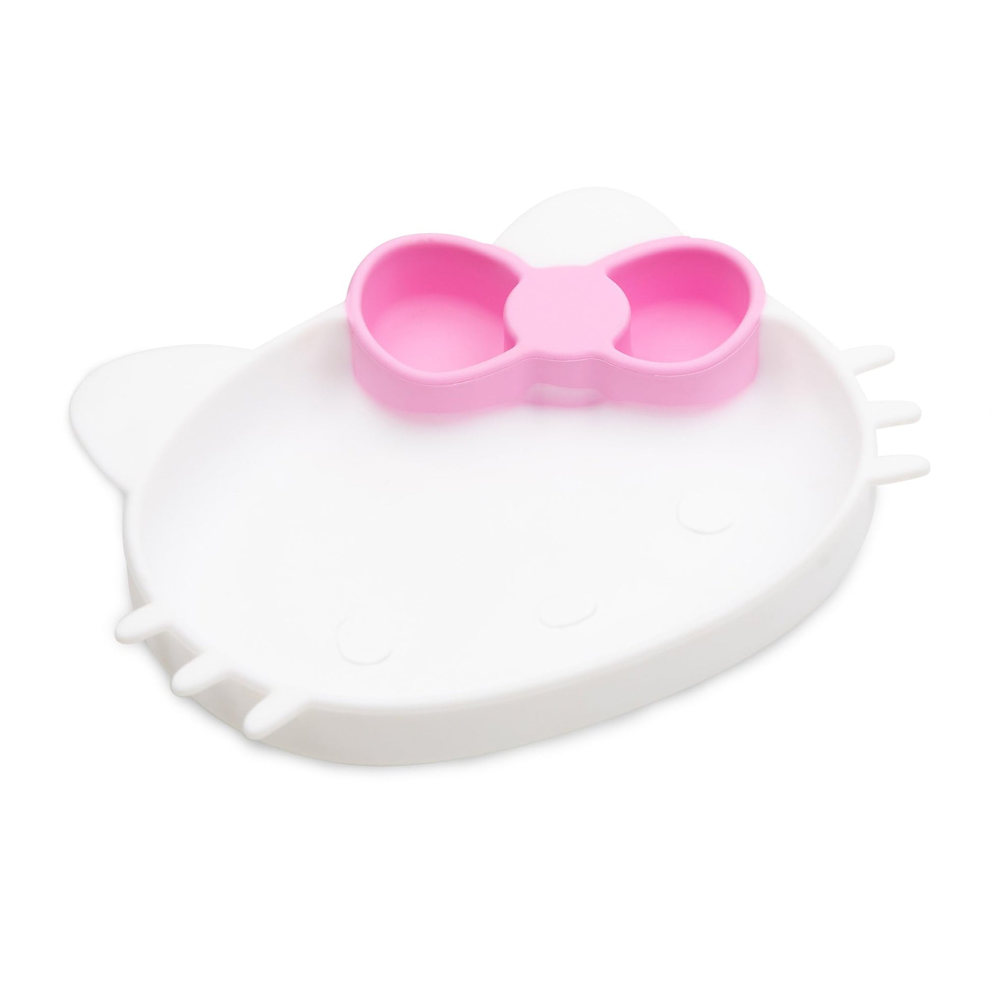 Bumkins - Placa de succión para niños pequeños y bebés, Plato de Agarre de Silicona, destete LED para bebés, Suministros de alimentación para niños, Parte Inferior Adhesiva Antideslizante, Silicona
