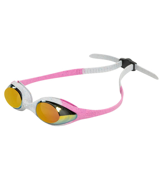 ARENA - anteojos de natación unisex para niños y niñas, color rosa, gris y rosa