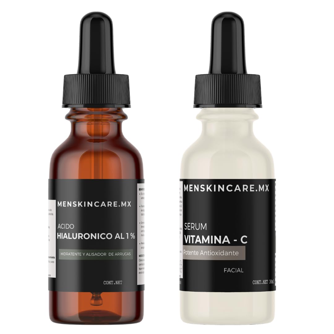 Pack de Sérum de Vitamina C y Ácido Hialurónico