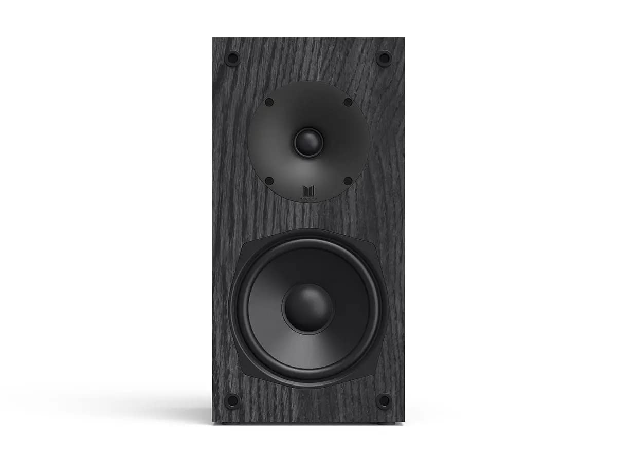Altavoz de Estantería Monolith Negro Audition Series de Alto Rendimiento para Sistema de Cine en Casa