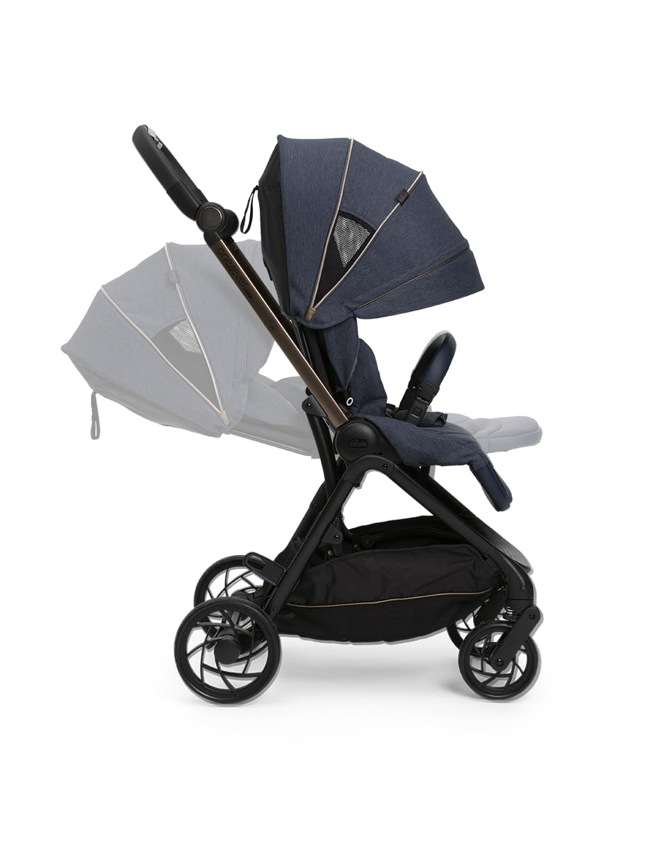 Carriola Modular One4Ever Lounge Travel Ligera y Plegable Autoasiento Reversible Respaldo Regulable hasta 22 kg
