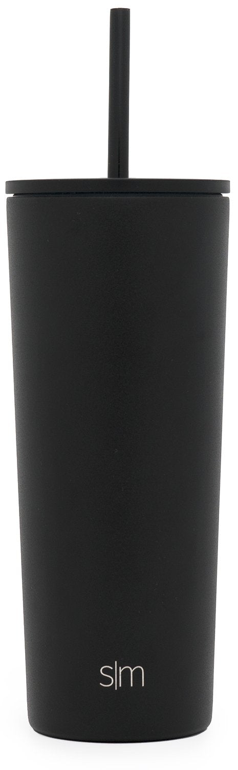 Vaso Térmico Simple Modern Midnight Black Reutilizable de Acero Inoxidable Classic Colección 710ml para Viajes