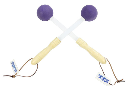 Bongers Bongers Masajeador de percusión, morado, par, 11 onzas