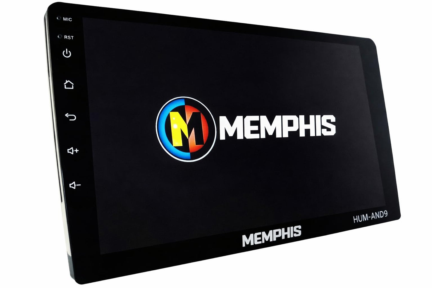 Memphis Estéreo para Auto Hum-AND9 de 9 Pulgadas, Android 11 con CarPlay y Android Auto Inalámbrico, Compatible con Cámara de Reversa, Control de Volante, Reproductor MP5 con Bluetooth, FM y GPS