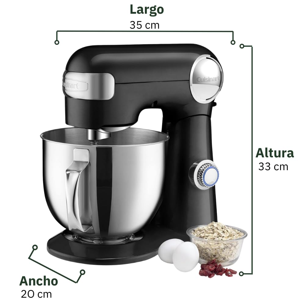 Cuisinart SM-50BK Batidora de soporte, negro