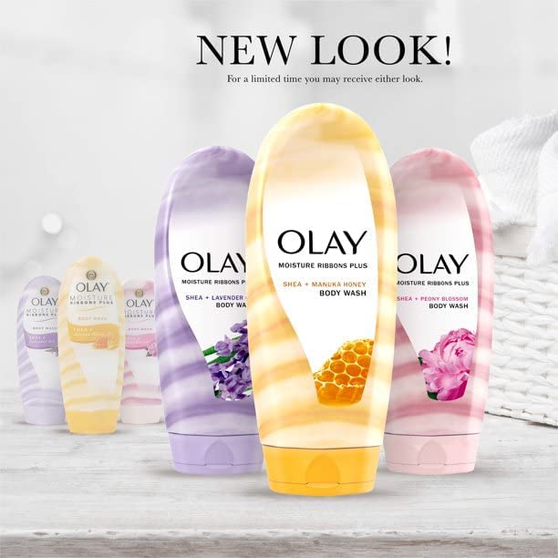Olay 2-in-1 Essential Oils Ribbons Moisturizing Body Wash - Luscious Orchid - 18 oz