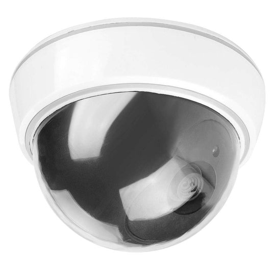 Cámara de Seguridad Domo Simulada con LED Intermitente