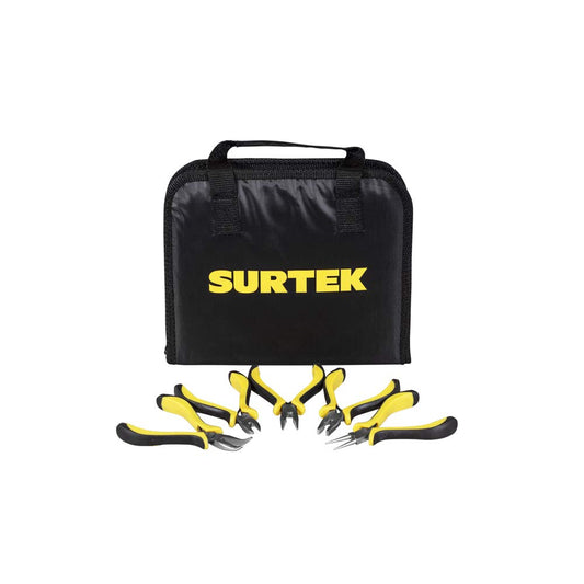 Juego de Pinzas Surtek Mini 6 Piezas Multicolor