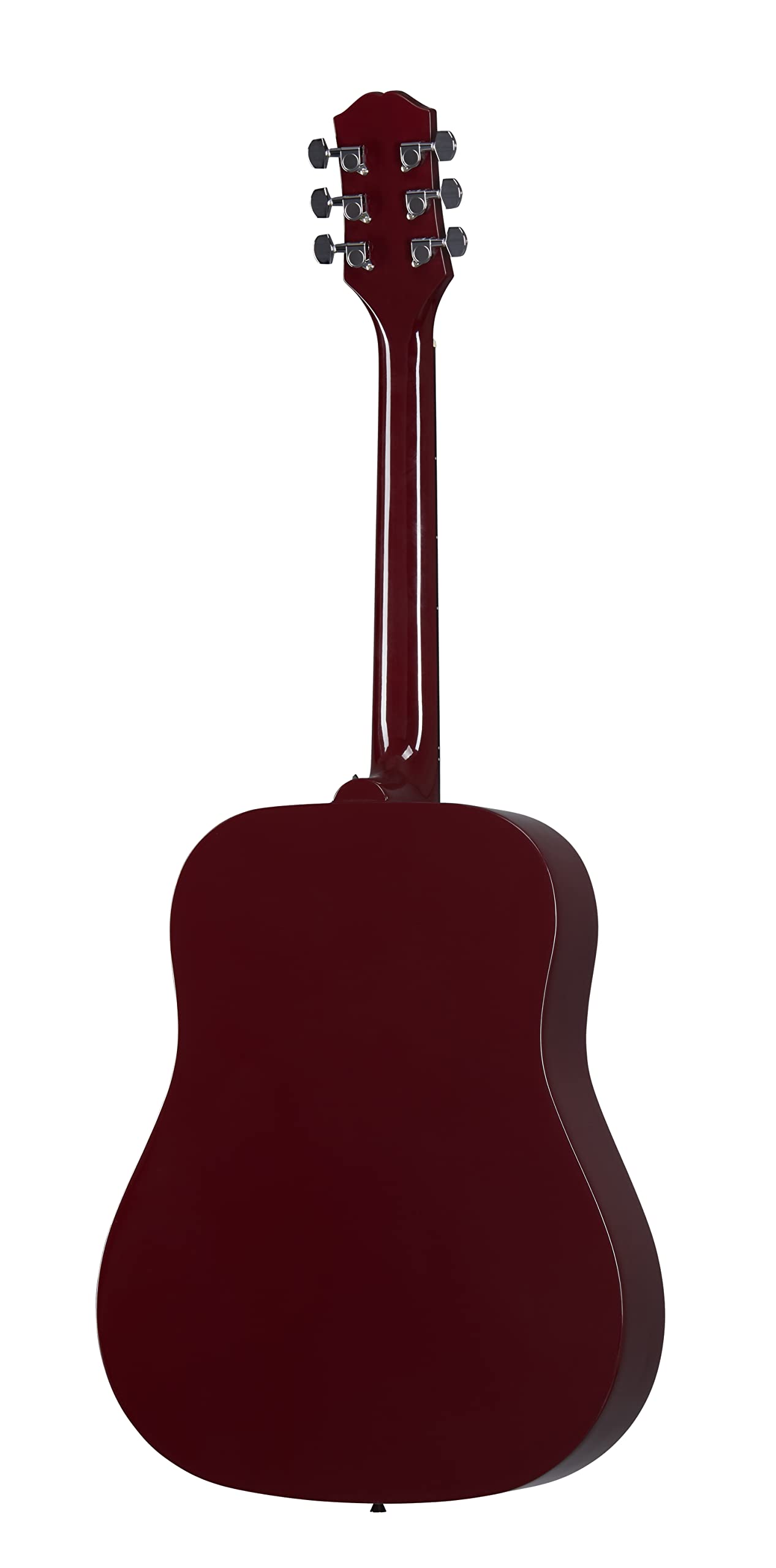 Guitarra acorazada | Guitarra acústica | Guitarra Epiphone | Acabado vino tinto | Instrumento musical | Calidad profesional | Epiphone - Guitarra Starling Dreadnought (Vino Tinto)