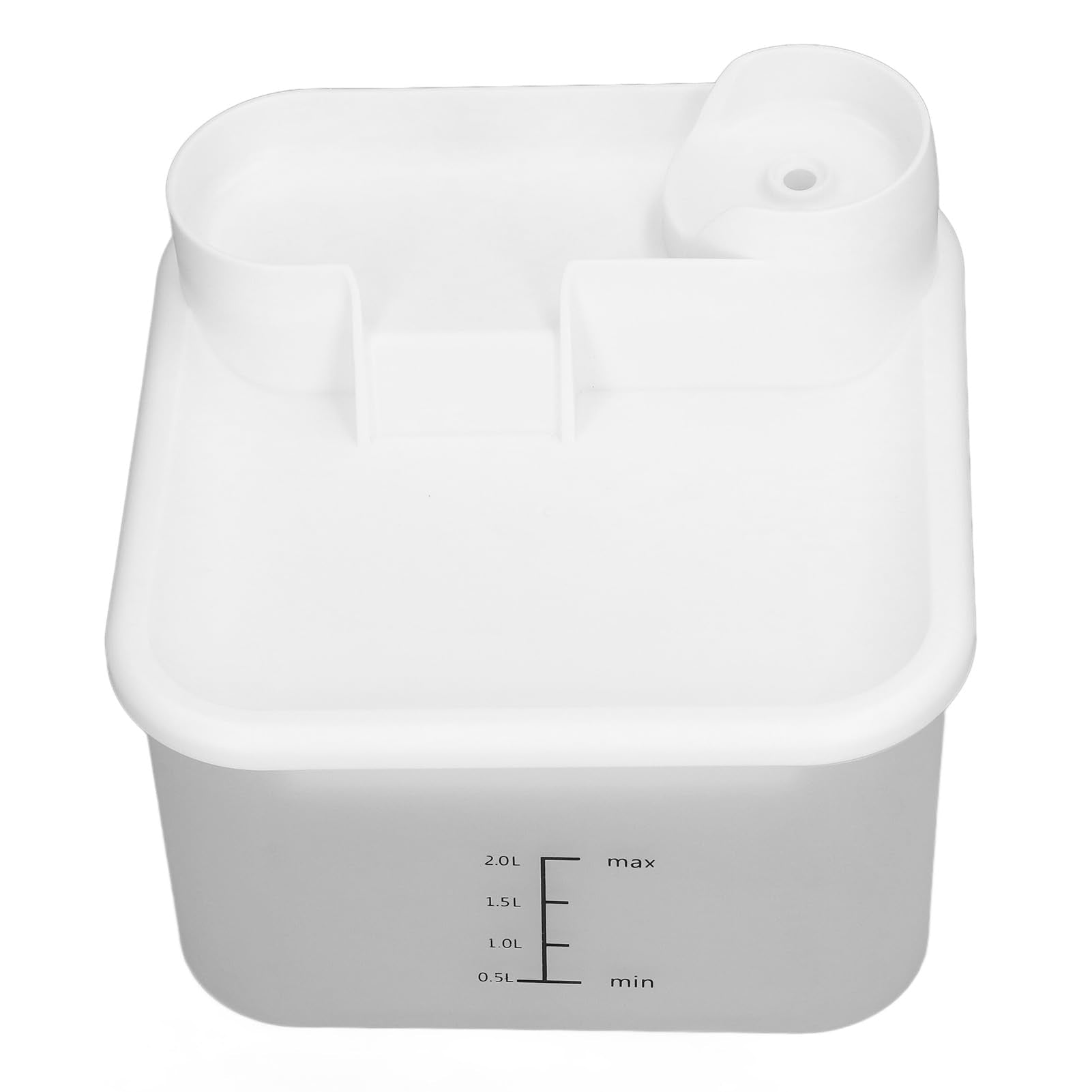 Fuente de Agua para Gatos, Fuente de Agua para Mascotas con Bomba Ultrasilenciosa, Dispensador de Agua de Circulación Automática Tazón de Agua para Gatos, Perros y Cachorros