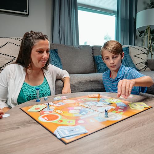 Bluey Scavenger Hunt Game. Un Divertido Juego de Mesa Lleno de Actividades Divertidas para Realizar, Cosas para Encontrar y Preguntas sobre Responder