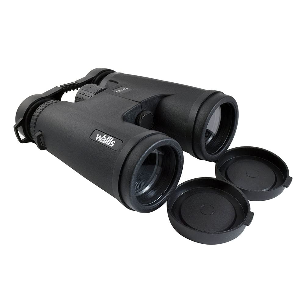 Binocular Compacto Tejado Wallis Negro 10 x 42 mm Revestimiento Green Multicapa